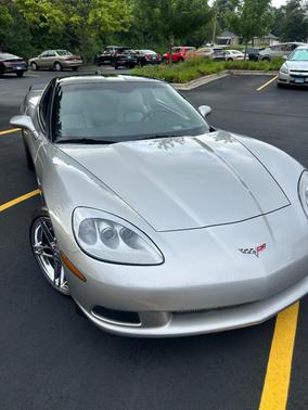 Silver 2005 Chevrolet Corvette Base