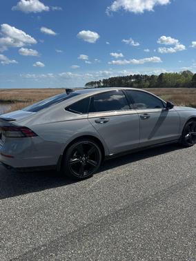 Gray 2025 Honda Accord Hybrid Sport-L