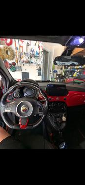 Red 2015 FIAT 500 Abarth