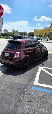Red 2015 FIAT 500 Abarth