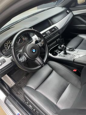 Silver 2014 BMW 550 i