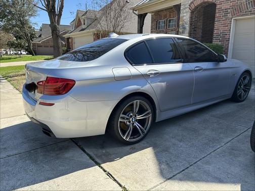 Silver 2014 BMW 550 i