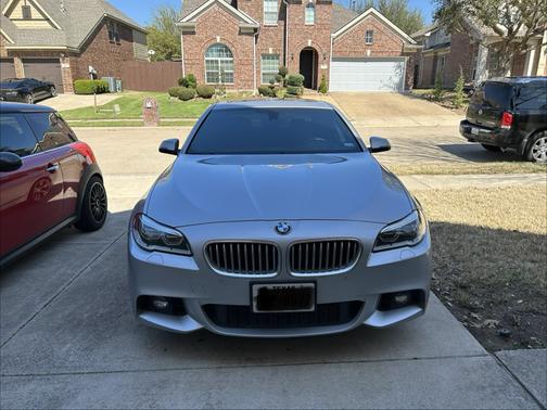 Silver 2014 BMW 550 i
