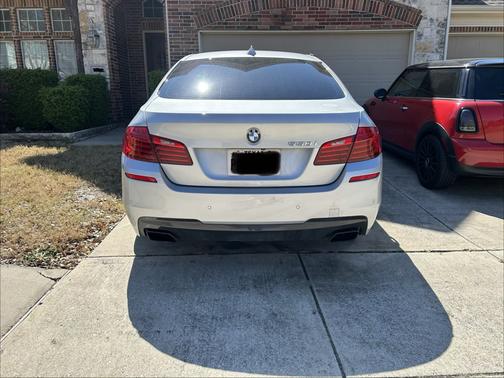 Silver 2014 BMW 550 i