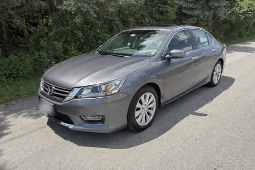 Gray 2013 Honda Accord EX