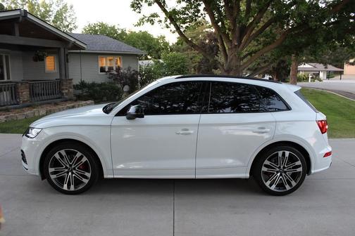 White 2020 Audi SQ5 3.0T Premium