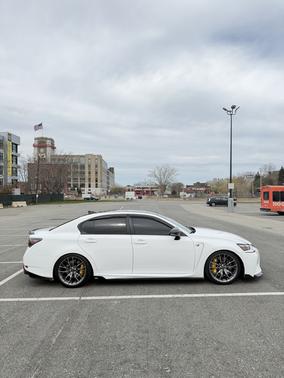 White 2016 Lexus GS F Base