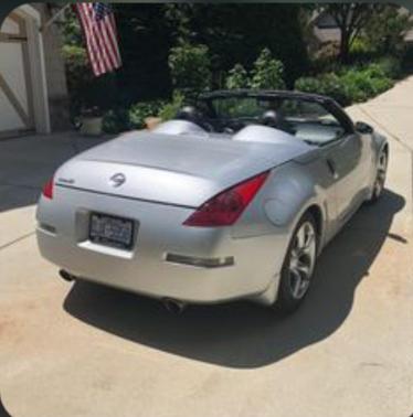 Silver 2007 Nissan 350Z Touring