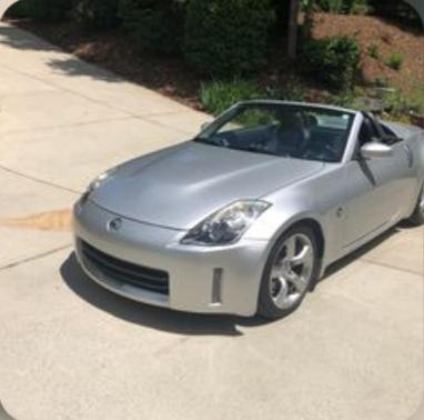 Silver 2007 Nissan 350Z Touring