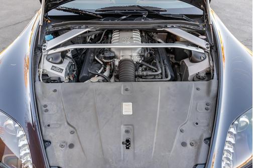 Blue 2009 Aston Martin V8 Vantage Base