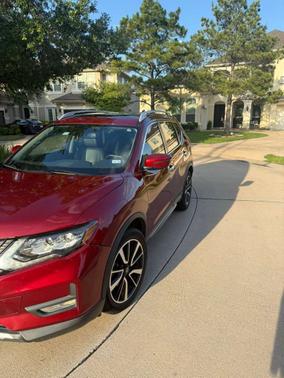 Red 2020 Nissan Rogue SL