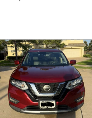 Red 2020 Nissan Rogue SL