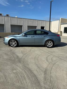 Blue 2009 Acura TL Technology