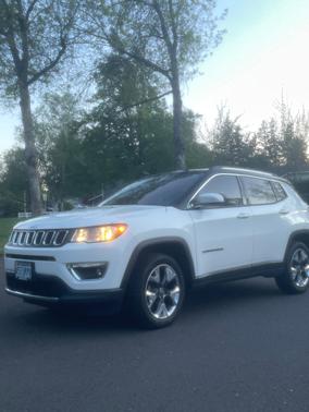 White 2017 Jeep New Compass Limited