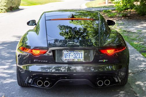 Gray 2016 Jaguar F-TYPE R