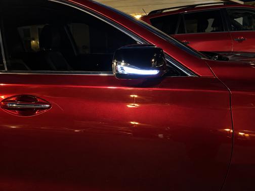Red 2014 INFINITI Q50 Sport