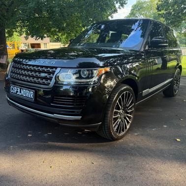 Black 2016 Land Rover Range Rover 3.0L Supercharged