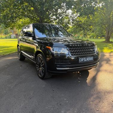 Black 2016 Land Rover Range Rover 3.0L Supercharged