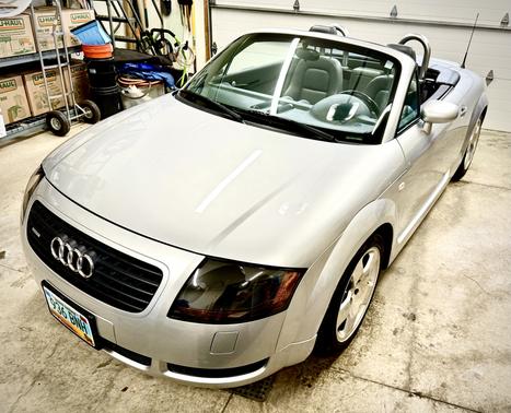 Silver 2001 Audi TT Roadster quattro