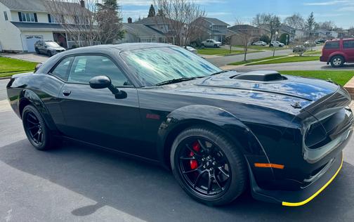 Black 2023 Dodge Challenger R/T Scat Pack Widebody