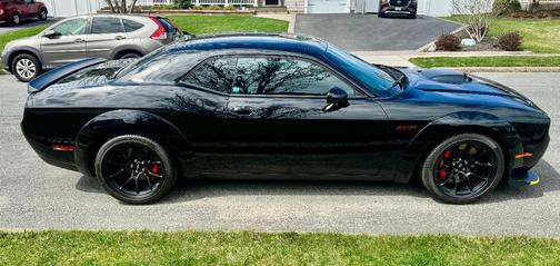 Black 2023 Dodge Challenger R/T Scat Pack Widebody