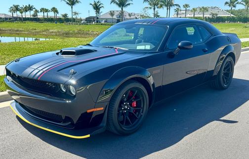 Black 2023 Dodge Challenger R/T Scat Pack Widebody