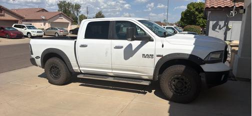 White 2018 RAM 1500 SLT