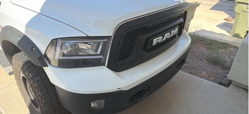 White 2018 RAM 1500 SLT