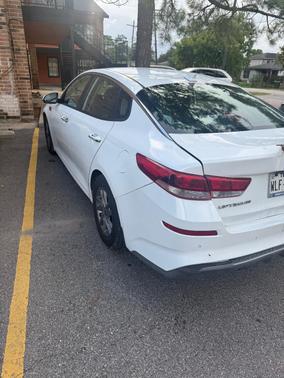 White 2020 Kia Optima LX