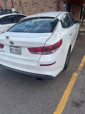 White 2020 Kia Optima LX