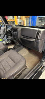 Black 2001 Jeep Wrangler Sport
