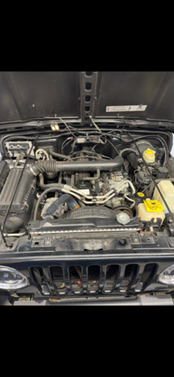 Black 2001 Jeep Wrangler Sport