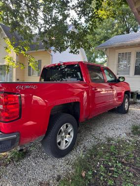 Red 2017 Chevrolet Silverado 1500 1LT