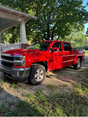 Red 2017 Chevrolet Silverado 1500 1LT