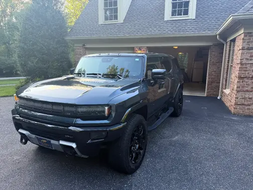 Blue 2025 GMC HUMMER EV SUV 3X