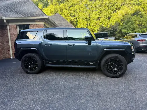 Blue 2025 GMC HUMMER EV SUV 3X