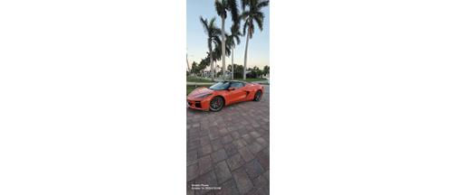 Orange 2026 Chevrolet Corvette Z06 w/3LZ