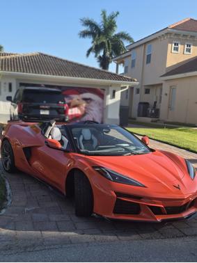 Orange 2026 Chevrolet Corvette Z06 w/3LZ