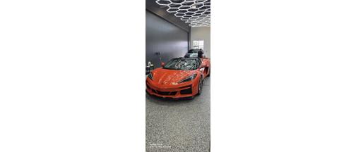 Orange 2026 Chevrolet Corvette Z06 w/3LZ