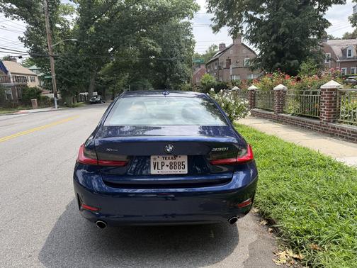 Blue 2020 BMW 330 i xDrive