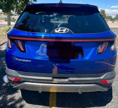 Blue 2022 Hyundai TUCSON Limited