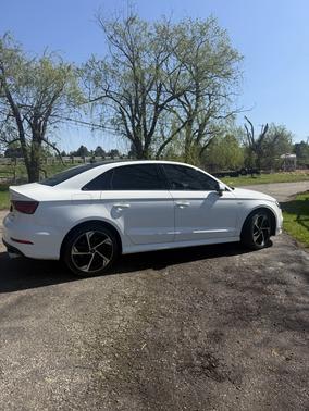 White 2020 Audi A3 2.0T S line Premium