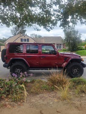 Red 2022 Jeep Wrangler Unlimited Rubicon 392