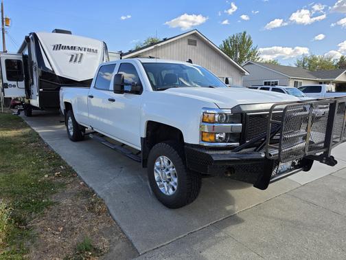 White 2017 Chevrolet Silverado 3500 WT
