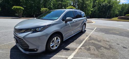 Gray 2022 Toyota Sienna XLE Woodland Edition