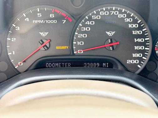 Blue 2004 Chevrolet Corvette Base