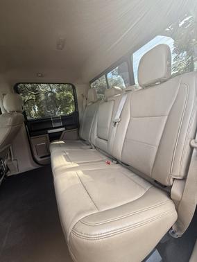Beige 2017 Ford F-250 Lariat