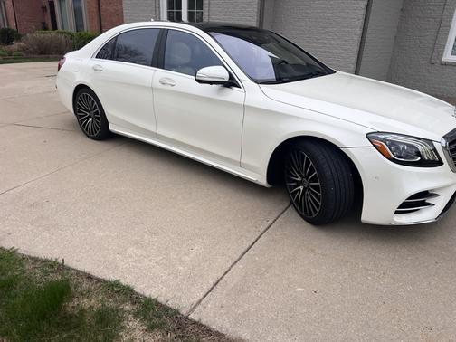 White 2019 Mercedes-Benz S-Class S 560 4MATIC