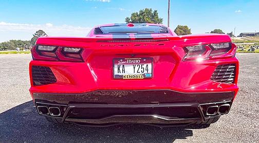 Red 2025 Chevrolet Corvette Stingray w/1LT