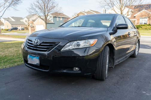 Black 2008 Toyota Camry XLE